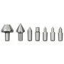 Set of 10 rotating live centers MT2 by vidaXL, Clamps and screws - Ref: Foro24-146689, Price: 99,15 €, Discount: %