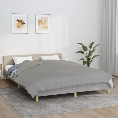 Weighted blanket gray fabric 200x230 cm 9 kg by vidaXL, Blankets - Ref: Foro24-3154786, Price: 108,85 €, Discount: %