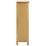 Solid oak wood shoe rack 76x37x105 cm by vidaXL, Shoe racks and shoe organizers - Ref: Foro24-247460, Price: 329,23 €, Discou...