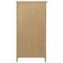 Solid oak wood shoe rack 76x37x105 cm by vidaXL, Shoe racks and shoe organizers - Ref: Foro24-247460, Price: 293,10 €, Discou...