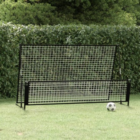 Fußballtor mit Rebounder 2 in 1 Stahl 202x104x120 cm von vidaXL, Fußballtore - Ref: Foro24-93373, Preis: 88,12 €, Rabatt: %
