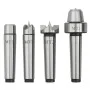Contrapuntos para torno de madera 4 piezas acero MT2 de vidaXL, Abrazaderas y tornillos - Ref: Foro24-146687, Precio: 41,55 €...
