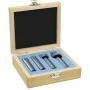 Contrapuntos para torno de madera 4 piezas acero MT2 de vidaXL, Abrazaderas y tornillos - Ref: Foro24-146687, Precio: 41,55 €...
