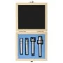 Contrapuntos para torno de madera 4 piezas acero MT2 de vidaXL, Abrazaderas y tornillos - Ref: Foro24-146687, Precio: 41,55 €...