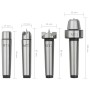 Tailstocks for wood lathe 4 pieces steel MT2 by vidaXL, Clamps and screws - Ref: Foro24-146687, Price: 39,12 €, Discount: %