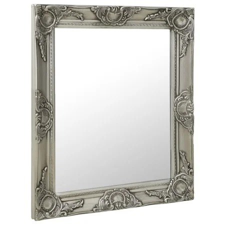 Silver baroque style wall mirror 50x60 cm by vidaXL, Mirrors - Ref: Foro24-320318, Price: 53,16 €, Discount: %
