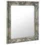Espejo de pared estilo barroco plateado 50x60 cm de vidaXL, Espejos - Ref: Foro24-320318, Precio: 52,15 €, Descuento: %