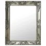 Espejo de pared estilo barroco plateado 50x60 cm de vidaXL, Espejos - Ref: Foro24-320318, Precio: 52,15 €, Descuento: %