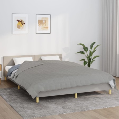 Weighted blanket gray fabric 200x225 cm 9 kg by vidaXL, Blankets - Ref: Foro24-350726, Price: 108,85 €, Discount: %
