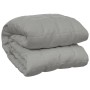 Weighted blanket gray fabric 200x225 cm 9 kg by vidaXL, Blankets - Ref: Foro24-350726, Price: 108,85 €, Discount: %