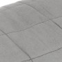 Weighted blanket gray fabric 200x225 cm 9 kg by vidaXL, Blankets - Ref: Foro24-350726, Price: 108,85 €, Discount: %