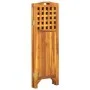 Biombo de 4 paneles madera maciza de acacia 161x2x120 cm de vidaXL, Divisores de ambientes - Ref: Foro24-311879, Precio: 125,...