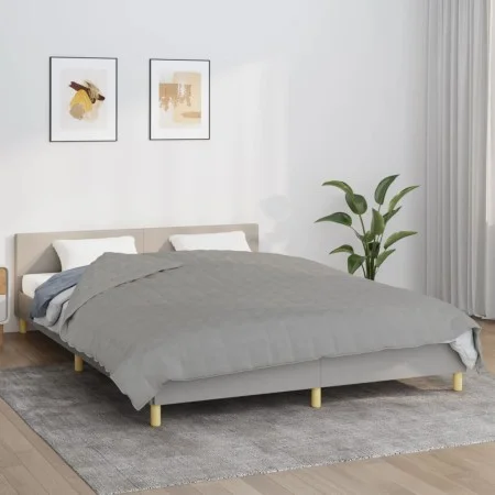 Gray fabric weighted blanket 200x220 cm 9 kg by vidaXL, Blankets - Ref: Foro24-3154785, Price: 105,97 €, Discount: %