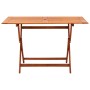 Set de comedor de jardín plegable 5 pzas madera eucalipto de vidaXL, Conjuntos de jardín - Ref: Foro24-3087153, Precio: 295,5...