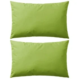 Outdoor cushions 2 units 60x40 cm apple green by vidaXL, Cushions - Ref: Foro24-132292, Price: 42,35 €, Discount: %