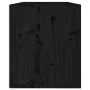 Armario de pared madera maciza de pino negro 60x30x35 cm de vidaXL, Estantes y estanterías - Ref: Foro24-813453, Precio: 53,9...
