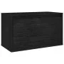 TV-Möbel 5-teilig aus massivem schwarzem Kiefernholz von vidaXL, TV-Möbel - Ref: Foro24-3100273, Preis: 191,24 €, Rabatt: %