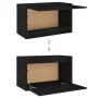 TV-Möbel 5-teilig aus massivem schwarzem Kiefernholz von vidaXL, TV-Möbel - Ref: Foro24-3100273, Preis: 191,24 €, Rabatt: %