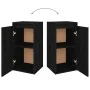 TV-Möbel 5-teilig aus massivem schwarzem Kiefernholz von vidaXL, TV-Möbel - Ref: Foro24-3100273, Preis: 191,24 €, Rabatt: %