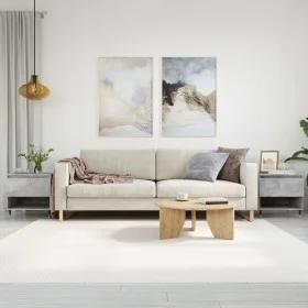 Coffee tables 2 pcs concrete gray engineered wood 50x46x50 cm by vidaXL, Coffee table - Ref: Foro24-830901, Price: 61,15 €, D...