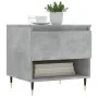 Coffee tables 2 pcs concrete gray engineered wood 50x46x50 cm by vidaXL, Coffee table - Ref: Foro24-830901, Price: 61,15 €, D...