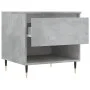 Coffee tables 2 pcs concrete gray engineered wood 50x46x50 cm by vidaXL, Coffee table - Ref: Foro24-830901, Price: 61,15 €, D...