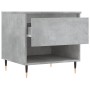 Couchtische 2 Stück betongraues Holzwerkstoff 50x46x50 cm von vidaXL, Couchtisch - Ref: Foro24-830901, Preis: 61,67 €, Rabatt: %