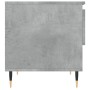 Coffee tables 2 pcs concrete gray engineered wood 50x46x50 cm by vidaXL, Coffee table - Ref: Foro24-830901, Price: 61,67 €, D...