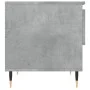 Coffee tables 2 pcs concrete gray engineered wood 50x46x50 cm by vidaXL, Coffee table - Ref: Foro24-830901, Price: 61,15 €, D...