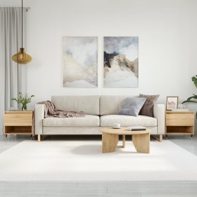 Coffee tables 2 pcs engineered wood Sonoma oak 50x46x50cm by vidaXL, Coffee table - Ref: Foro24-830899, Price: 61,67 €, Disco...