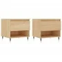 Coffee tables 2 pcs engineered wood Sonoma oak 50x46x50cm by vidaXL, Coffee table - Ref: Foro24-830899, Price: 61,15 €, Disco...