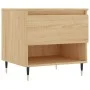 Coffee tables 2 pcs engineered wood Sonoma oak 50x46x50cm by vidaXL, Coffee table - Ref: Foro24-830899, Price: 61,15 €, Disco...