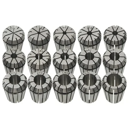 ER25 Collet Chuck 15 Pcs Turning Tools Set by vidaXL, Clamps and screws - Ref: Foro24-146723, Price: 64,28 €, Discount: %