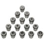 ER25 Collet Chuck 15 Pcs Turning Tools Set by vidaXL, Clamps and screws - Ref: Foro24-146723, Price: 65,62 €, Discount: %