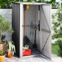 Garden shed anthracite galvanized steel 118.5x97x209.5 cm by vidaXL, Sheds - Ref: Foro24-150901, Price: 176,38 €, Discount: %