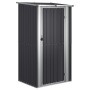 Garden shed anthracite galvanized steel 118.5x97x209.5 cm by vidaXL, Sheds - Ref: Foro24-150901, Price: 176,38 €, Discount: %