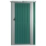 Gartenschuppen aus grün verzinktem Stahl, 118,5 x 97 x 209,5 cm von vidaXL, Schuppen - Ref: Foro24-150899, Preis: 168,95 €, R...