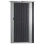 Gartenhaus aus anthrazitfarbenem, verzinktem Stahl, 118,5 x 97 x 209,5 cm von vidaXL, Schuppen - Ref: Foro24-150901, Preis: 1...