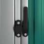Garden shed green galvanized steel 118.5x97x209.5 cm by vidaXL, Sheds - Ref: Foro24-150899, Price: 168,95 €, Discount: %