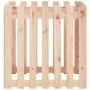 Planter with fence design solid pine wood 70x70x70 cm by vidaXL, Pots and planters - Ref: Foro24-832462, Price: 38,27 €, Disc...