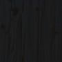 Fence design planter solid black pine wood 60x30x30 cm by vidaXL, Pots and planters - Ref: Foro24-832469, Price: 25,16 €, Dis...