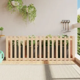 Raised garden bed with solid pine wood fence 200x50x70cm by vidaXL, Pots and planters - Ref: Foro24-832512, Price: 61,52 €, D...
