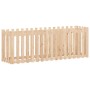 Raised garden bed with solid pine wood fence 200x50x70cm by vidaXL, Pots and planters - Ref: Foro24-832512, Price: 61,52 €, D...