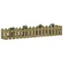 Arriate elevado jardín valla madera impregnada pino 200x30x30cm de vidaXL, Maceteros y jardineras - Ref: Foro24-832506, Preci...