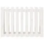 Raised garden bed with white pine wood fence 100x50x70cm by vidaXL, Pots and planters - Ref: Foro24-832483, Price: 49,02 €, D...