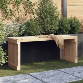 Extendable garden bench solid pine wood 212.5x40.5x45 cm by vidaXL, garden benches - Ref: Foro24-832525, Price: 115,30 €, Dis...
