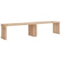 Ausziehbare Gartenbank aus massivem Kiefernholz 212,5x40,5x45 cm von vidaXL, Gartenbänke - Ref: Foro24-832525, Preis: 117,15 ...