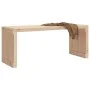 Ausziehbare Gartenbank aus massivem Kiefernholz 212,5x40,5x45 cm von vidaXL, Gartenbänke - Ref: Foro24-832525, Preis: 115,19 ...