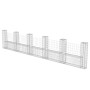 U-förmiger Korb aus verzinkter Gabionenwand 570x20x100 cm von vidaXL, Zaunpaneele - Ref: Foro24-142547, Preis: 145,85 €, Raba...
