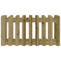 Raised garden bed fence impregnated pine wood 100x50x50cm by vidaXL, Pots and planters - Ref: Foro24-832481, Price: 38,28 €, ...